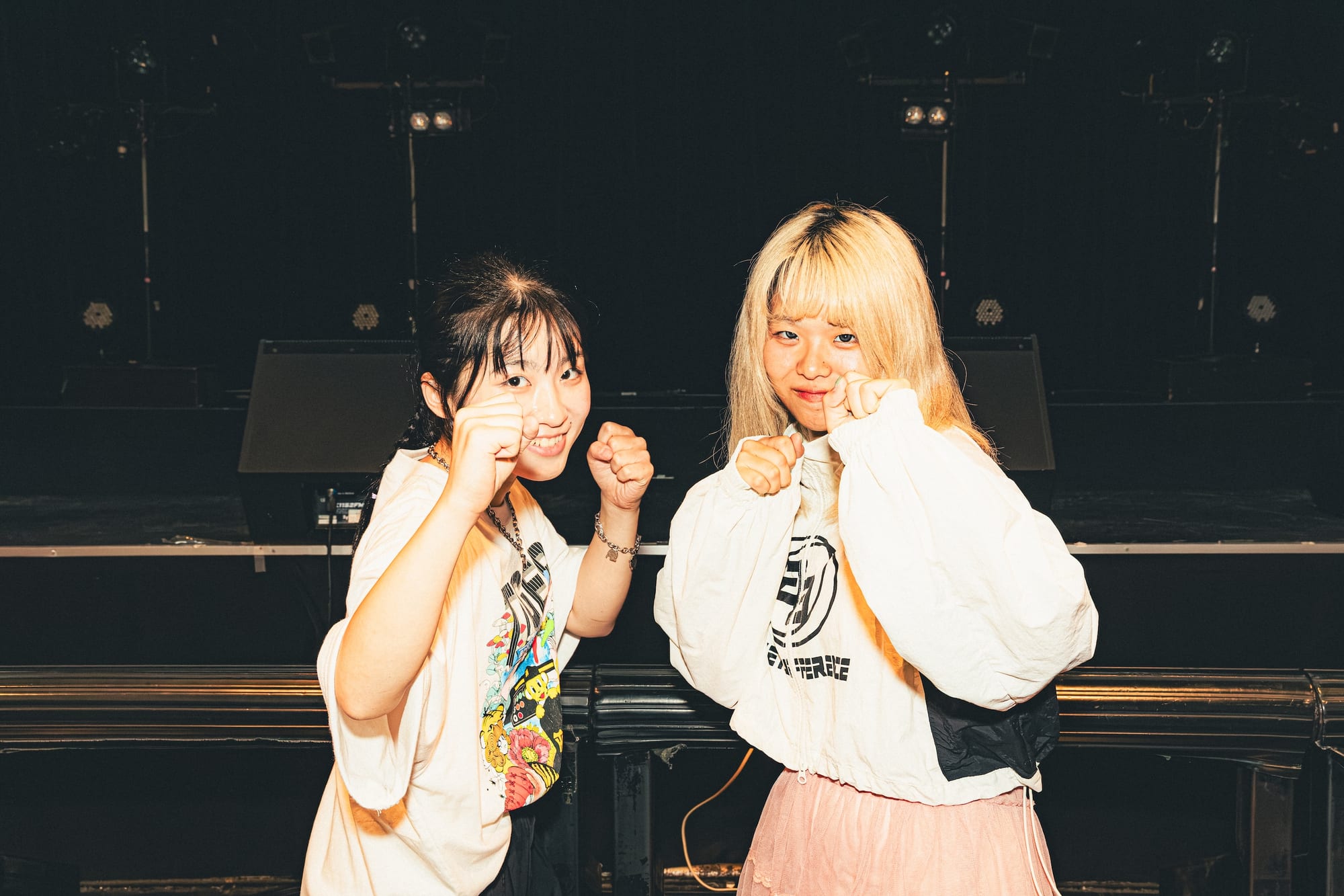1日違いででかいワンマンに挑戦する美侑ちゃんとわたし
